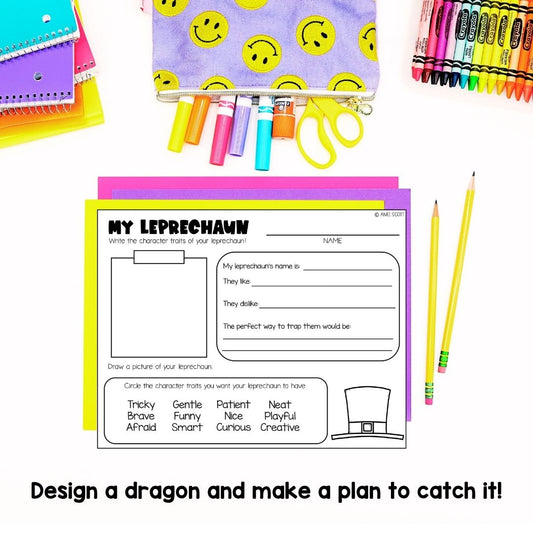 How to Catch a Leprechaun | Creative Writing Prompts | St. Patrick's Day Theme