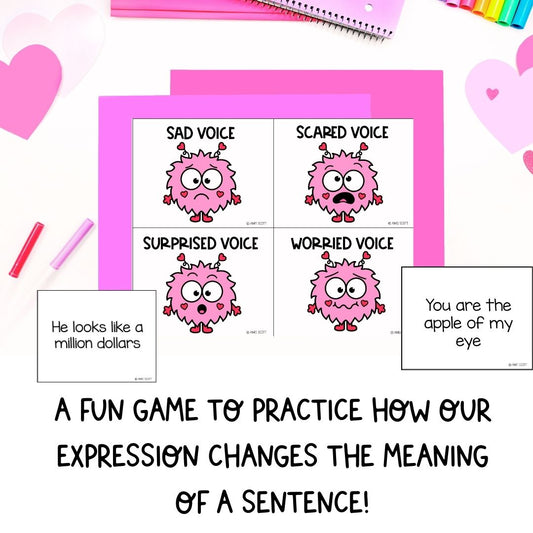 Valentine's Day | Reading With Expression Game | Reading Comprehension