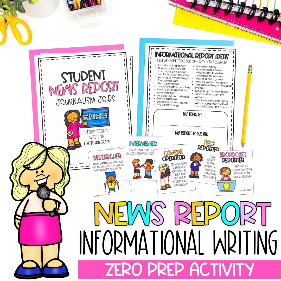 Informational Report Writing Lesson Plans | Creative Writing