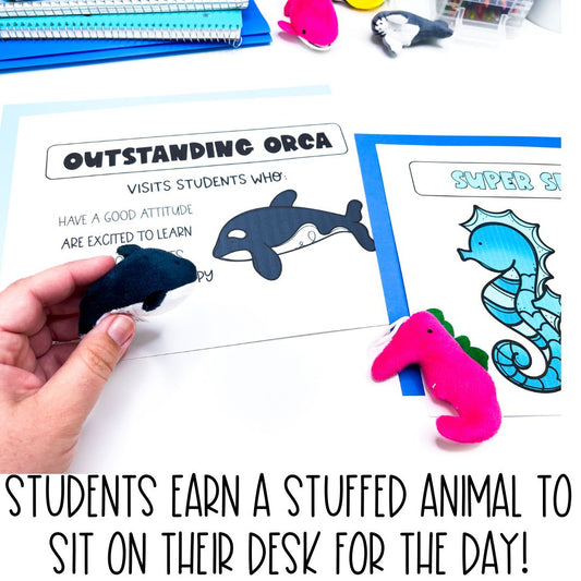 PBIS Pals | Classroom Decor Behavior Management System | Ocean Animal Theme Pack