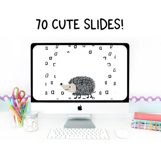 Cute Google Slides 70 Templates | Digital Resource