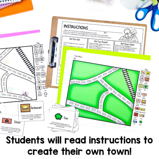 Map Skills Worksheets | Social Studies Activities