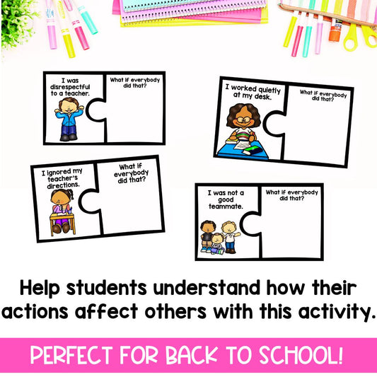 What if Everybody did that Activity | Responsible Decision Making | Back to School | School Counselor Lessons