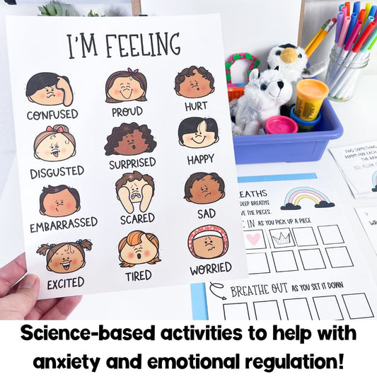 Classroom Decor | Mindfulness Posters and Regulation Cards BUNDLE