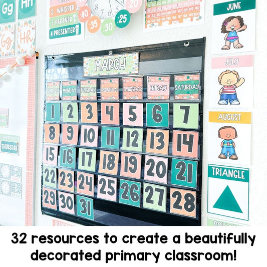 Farm Theme Classroom Decor Bundle | Editable Classroom Transformation