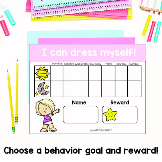Toddler Reward Chart Printable | Potty Training Chart