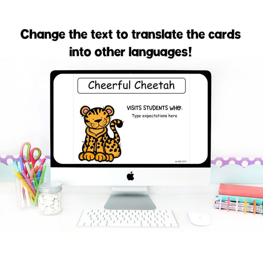 EDITABLE PBIS Pals | Classroom Decor Behavior Management System | Zoo Animals Theme Pack