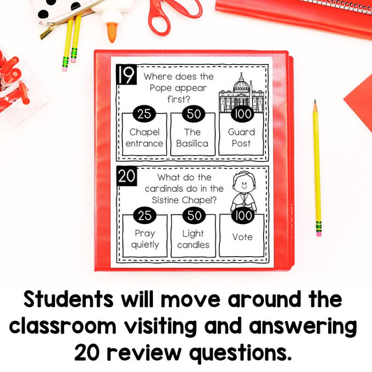 Pope Leo | Papal Election | Reading Comprehension | Scavenger Hunt