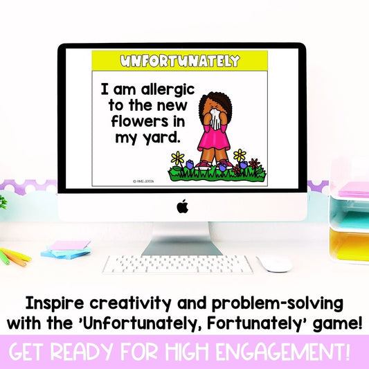 Morning Meeting Slides | Spring Writing Prompts | Social Emotional Learning