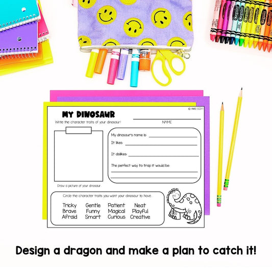 How to Catch a Dinosaur | Creative Writing Prompts | Dinosaur Activities Theme