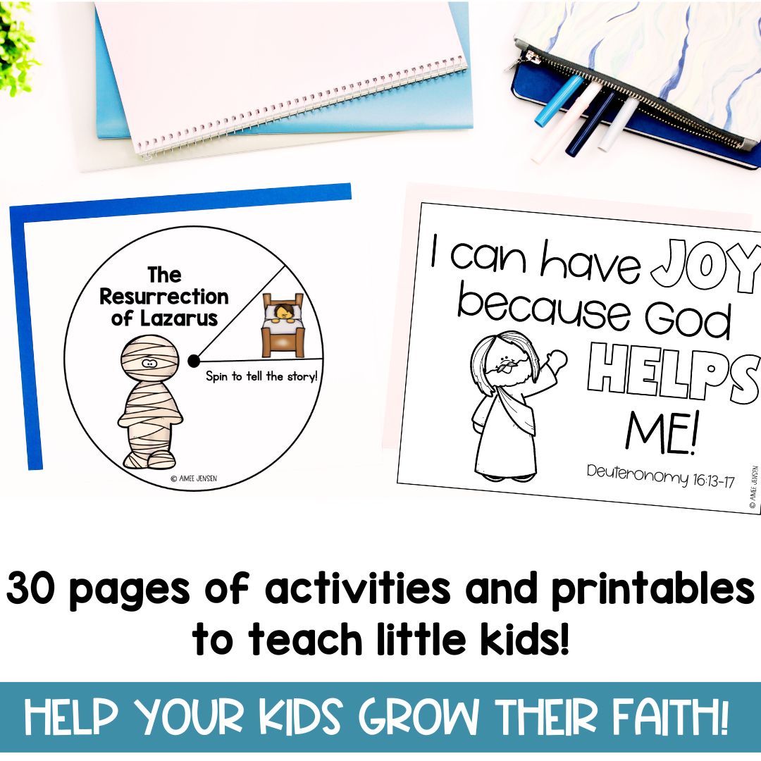 Sunday School Lessons | Bible Lessons Kids | Lazarus | Coloring Page