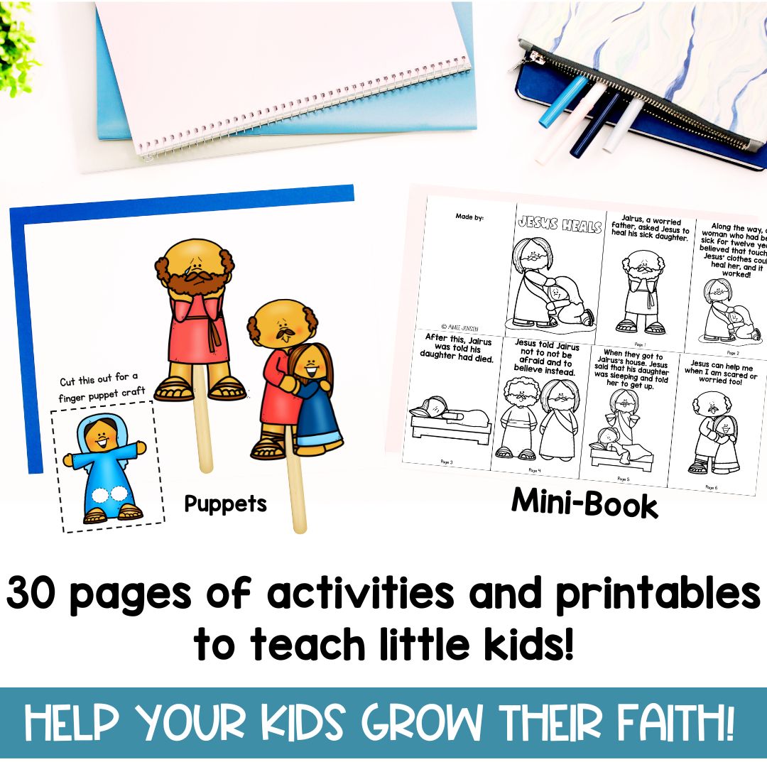 Sunday School Lessons | Jesus Crafts and Activities | Bible Study for Kids
