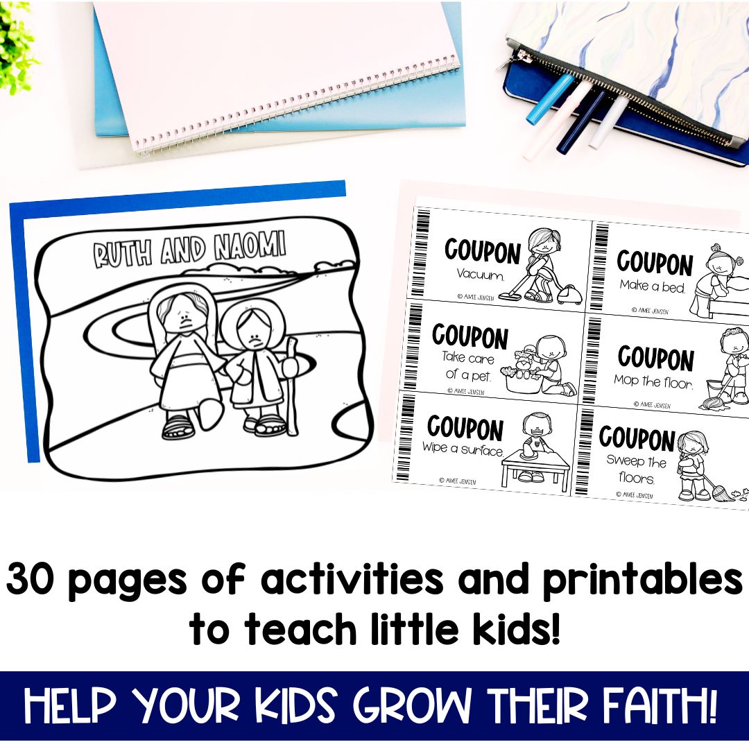 Sunday School Lessons | Bible Lessons Kids | Ruth and Naomi | Mother's Day