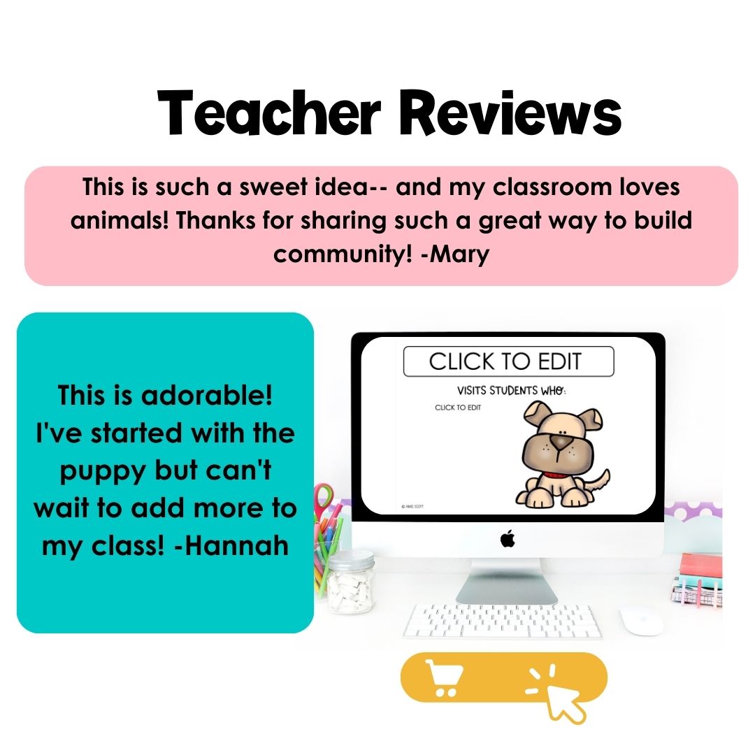 EDITABLE PBIS Pals | Classroom Decor | Pet Theme | Behavior Management System