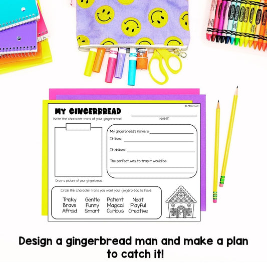 How to Catch a Gingerbread Man | Creative Writing Prompts | Winter Theme