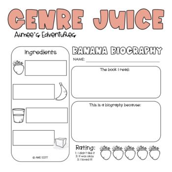 Genre Activities | Reading Comprehension