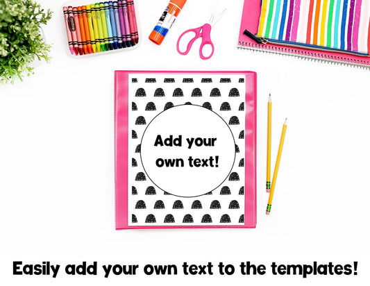 EDITABLE Teacher Binders | Boho Theme | Classroom Decor