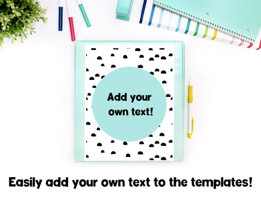 EDITABLE Teacher Binders | Pastel Theme | Classroom Decor