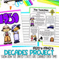 BUNDLE | 3rd Grade Social Studies | US History | Decades Project