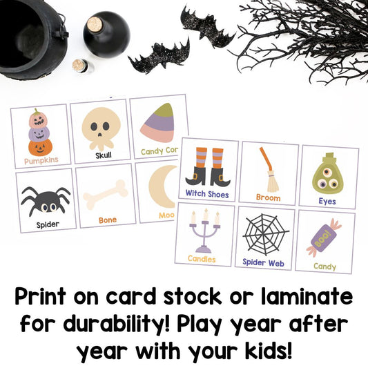 Halloween Activities | Matching Game | Preschool Halloween Activities