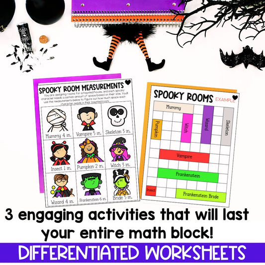 Project-Based Learning Math | Haunted House Activity | Halloween Math