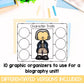 James Madison Biography | Biography Graphic Organizer | 4th of July