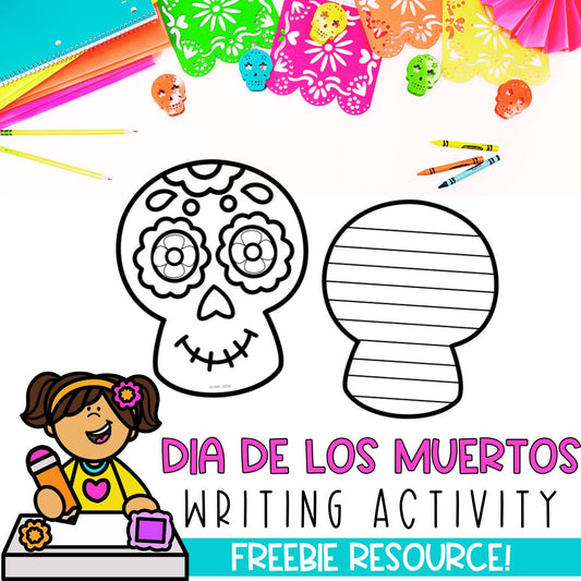 Dia De Los Muertos Craft | Hispanic Heritage Month | Fall Craft | FREEBIE