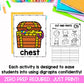 Ch Digraph Worksheet | Digraphs | Phonics Centers