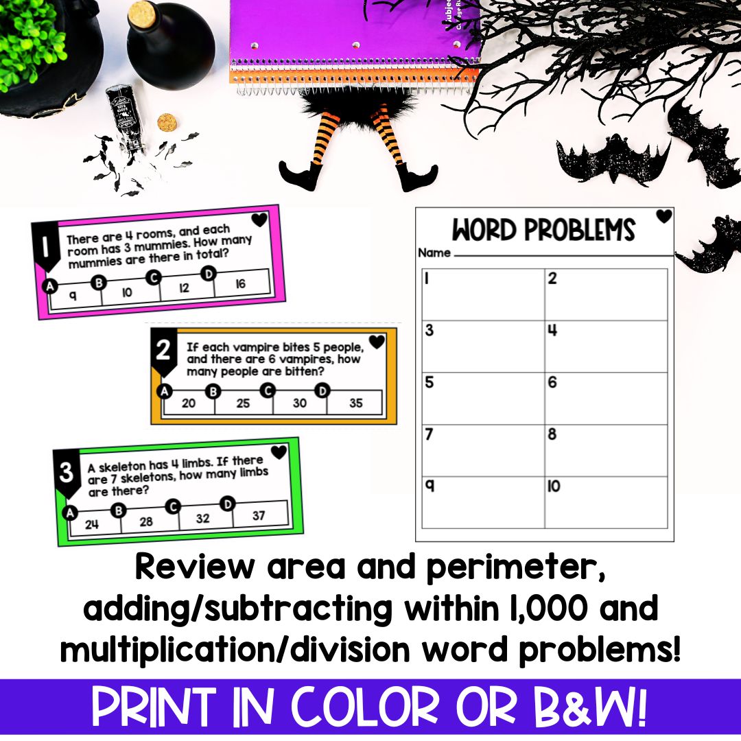 Project-Based Learning Math | Haunted House Activity | Halloween Math