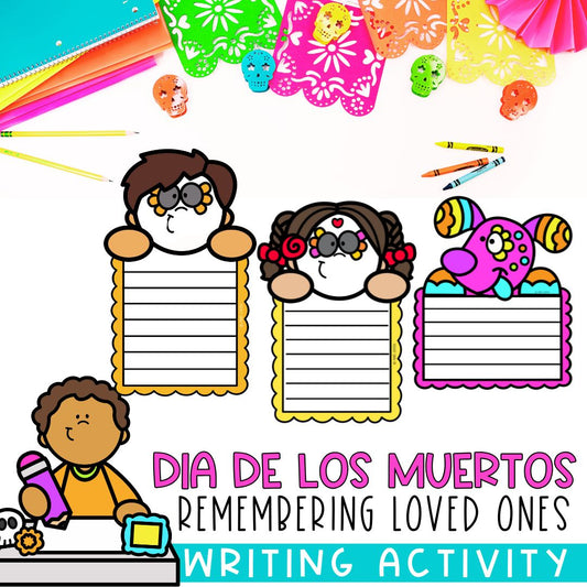 Dia De Los Muertos Craft | Hispanic Heritage Month | Fall Craft | Bulletin Board