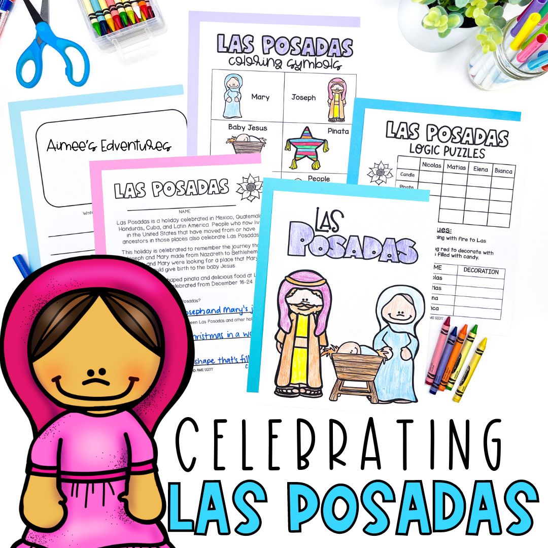 Las Posadas Theme | Math Logic Puzzles | Reading Comprehension