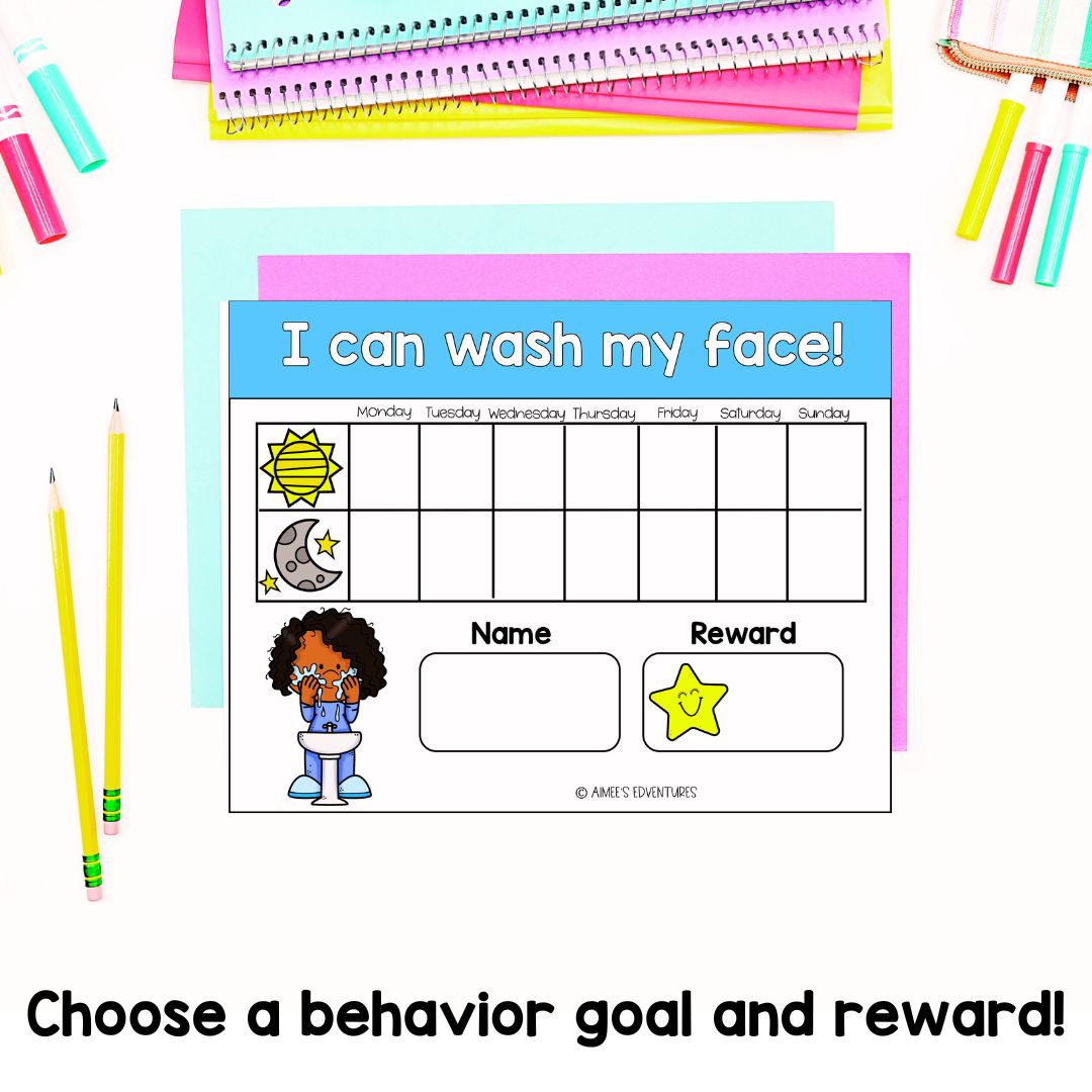 Toddler Reward Chart Printable | Potty Training Chart