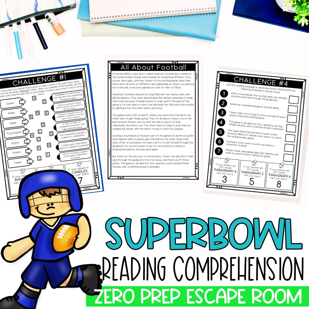 Super Bowl 2024 Escape Room Reading Comprehension Passages   15 6495542d Aad7 4f31 8896 90ff15f641b3 