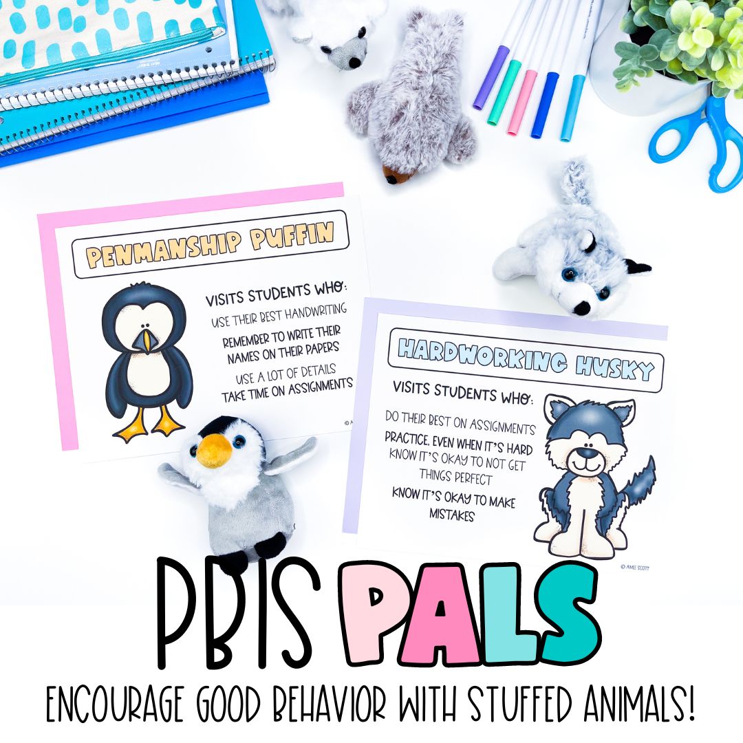 PBIS Pals | Classroom Decor Behavior Management System | Arctic Animals Theme