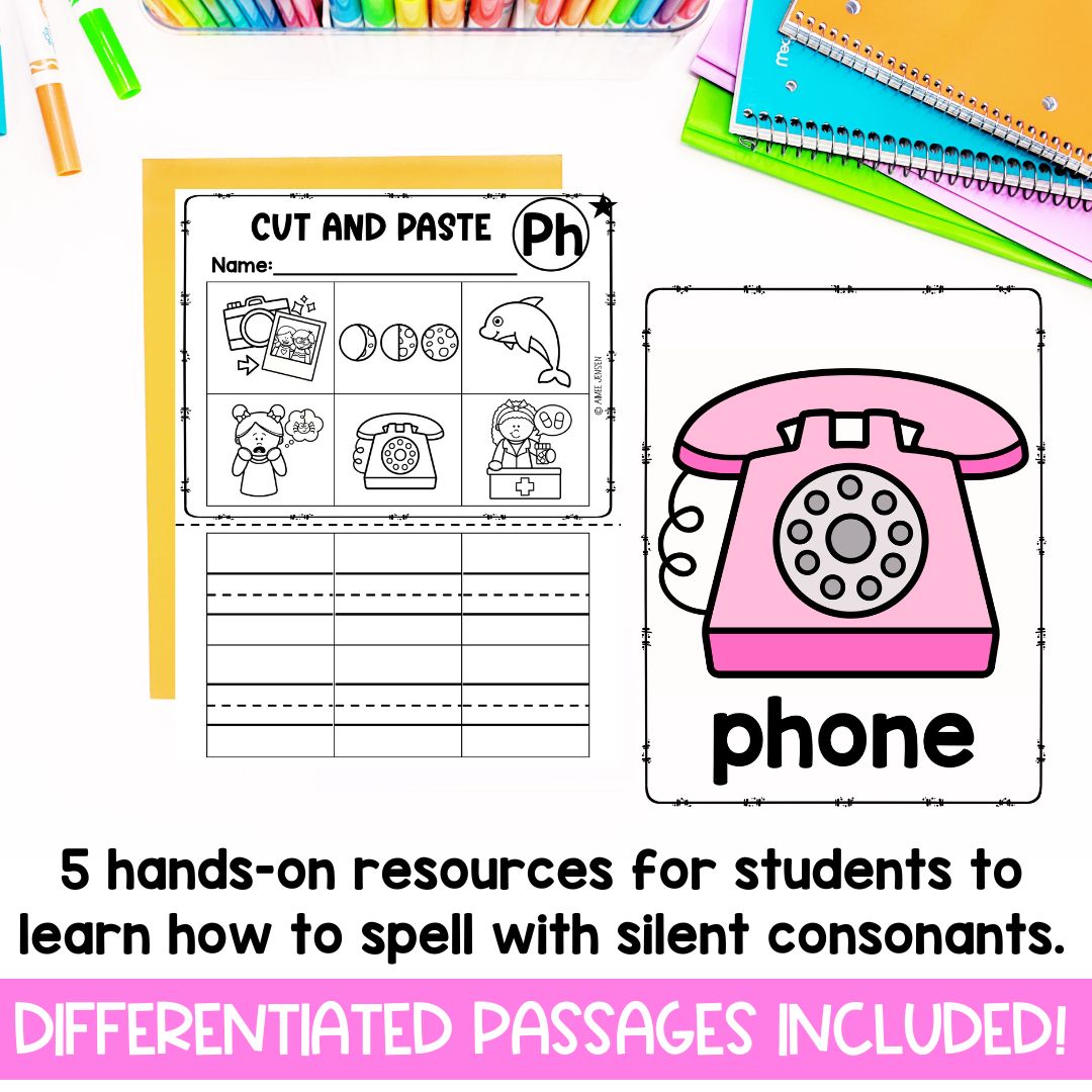 Ph Digraph Worksheet | Digraphs | Phonics Centers