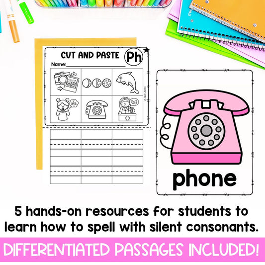 Ph Digraph Worksheet | Digraphs | Phonics Centers