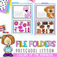 File Folder Games | Preschool Morning Work | Colors Preschool | Preschool File Folder Games