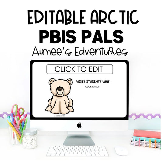 PBIS Pals | Editable Arctic Animal Pack | Classroom Decor Behavior Management