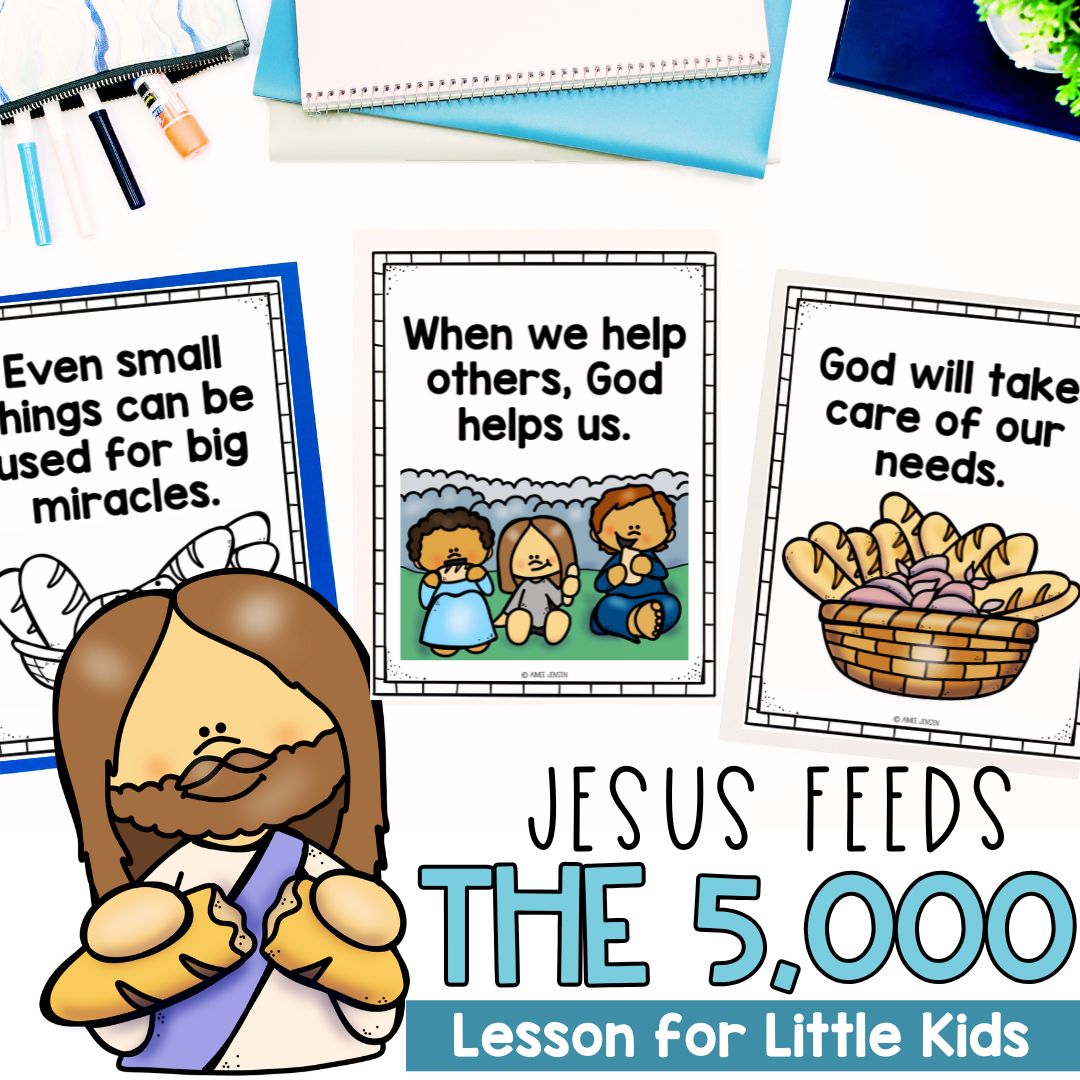 Sunday School Lessons | Bible Study for Kids | Jesus feeds the 5000 Craft