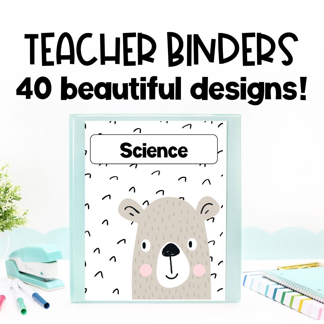 EDITABLE Teacher Binders | Animal Theme | Classroom Decor