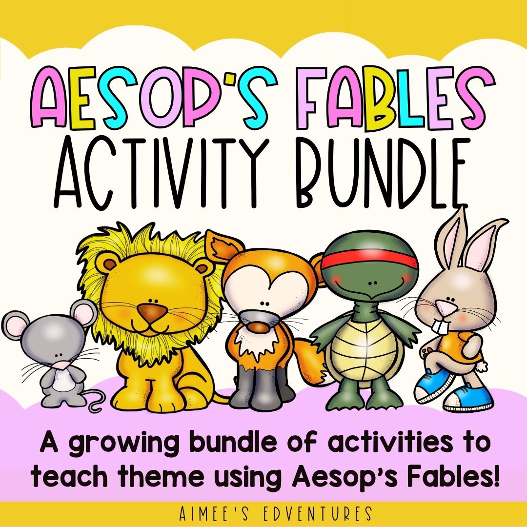 Aesop's Fables Activities | Close Reading Passages | Language Arts