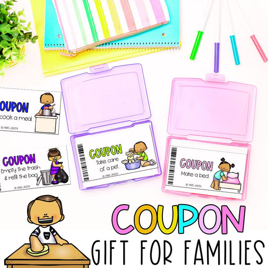 Parent Christmas Gift | Mother's Day | Father's Day | Coupon Book for Parents