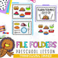 File Folder Games | Preschool Morning Work | Thanksgiving Activities | Vocabulary