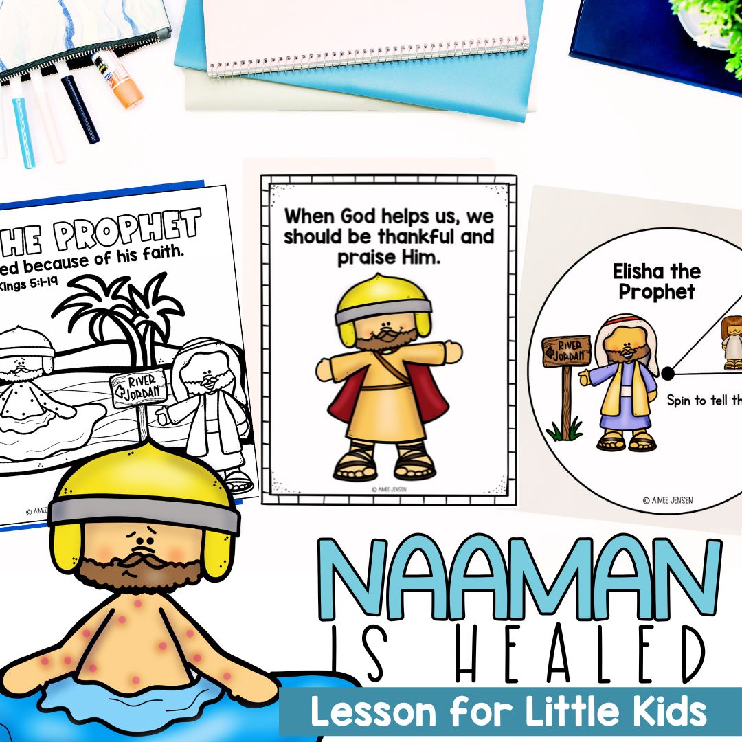 Sunday School Lessons | Elisha and Naaman Faith Lesson | Bible Study for Kids