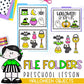 File Folder Games | Preschool Morning Work | Halloween Activities | Vocabulary
