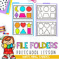 File Folder Games | Preschool Morning Work | Shapes Activities | Morning Basket