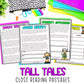 Reading Comprehension | Tall Tales | Fluency Passage | Figurative Language Lesson