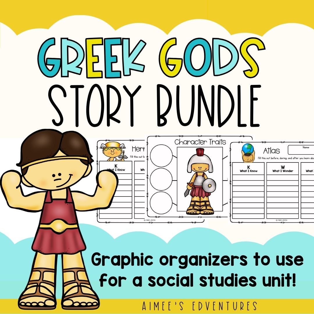 Greek Mythology Activities | Social Studies Bell Ringers | Greek Gods BUNDLE