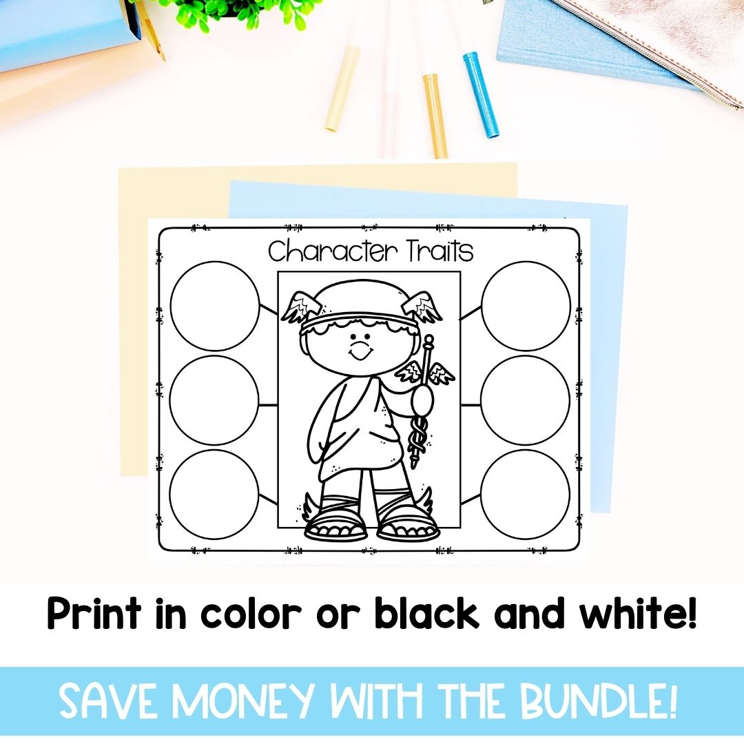 Greek Mythology Activities | Social Studies Bell Ringers | Greek Gods BUNDLE