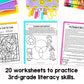 June NO PREP 3rd Grade Literacy Worksheets